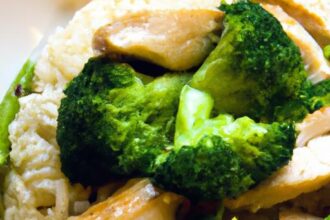 Wholesome Chicken Rice with Broccoli: A Nutritious Delight