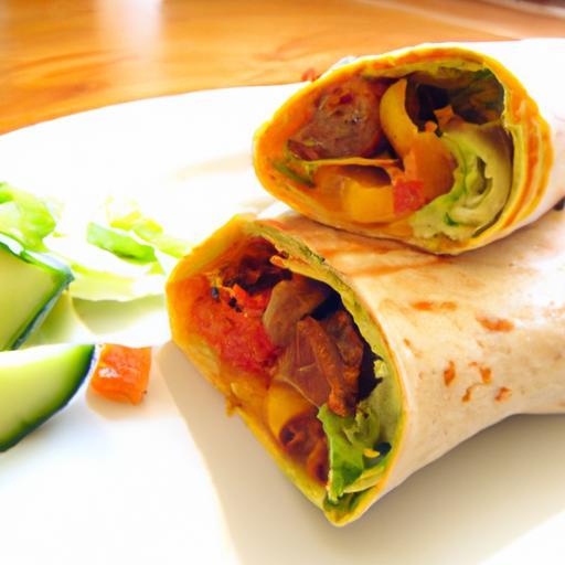 Delicious Vegan Cheeseburger Wraps: Flavor-Packed & Fresh