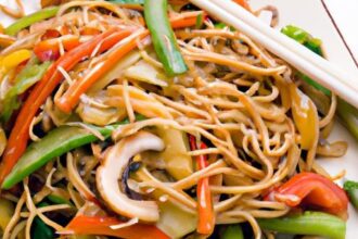 Veggie Lo Mein Delight: A Flavorful Twist on a Classic