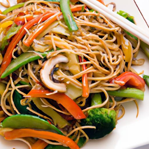 Veggie Lo Mein Delight: A Flavorful Twist on a Classic