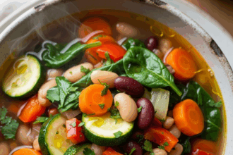 Hearty Harmony: Exploring the Flavors of Vegetable & Bean Soup