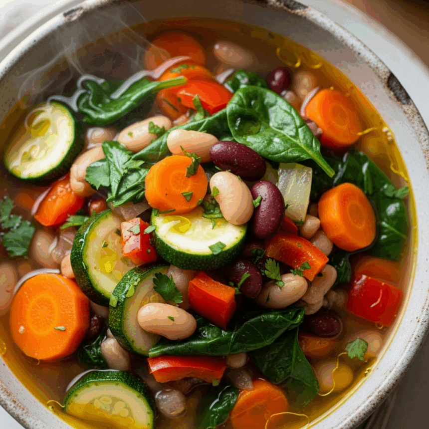 Hearty Harmony: Exploring the Flavors of Vegetable & Bean Soup