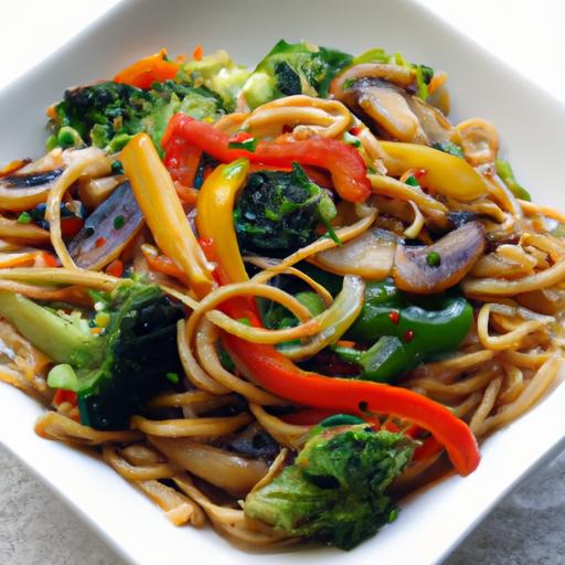 Veggie Lo Mein Delight: A Flavorful Twist on a Classic
