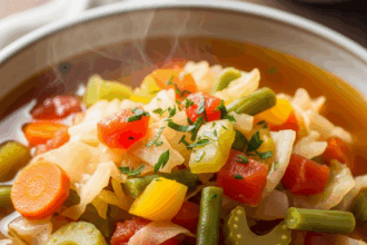 Hearty Cabbage & Veggie Soup: Supercharge Your Body Daily with Joy