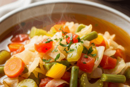 Hearty Cabbage & Veggie Soup: Supercharge Your Body Daily with Joy