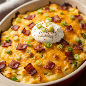 Select 5-Star Ultimate Loaded Baked Potato Casserole: Comfort in Every Bite	
5-Star Ultimate Loaded Baked Potato Casserole: Comfort in Every Bite