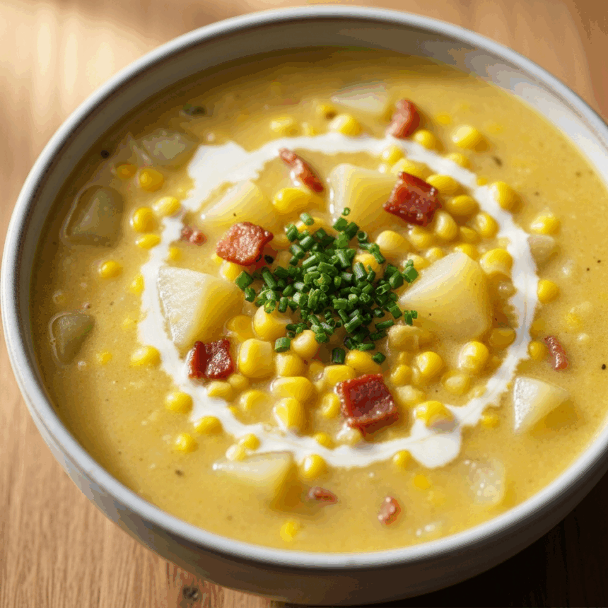 Golden Delight: Crafting the Perfect Sweet Corn Chowder