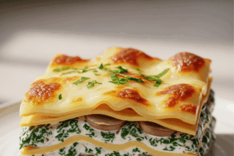 Delightful Creamy Spinach & Mushroom Lasagna Made Easy