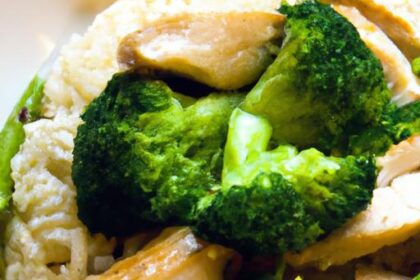 Wholesome Chicken Rice with Broccoli: A Nutritious Delight