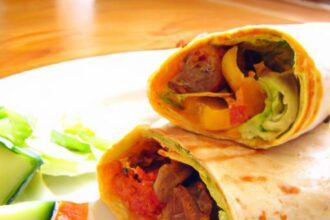 Delicious Vegan Cheeseburger Wraps: Flavor-Packed & Fresh