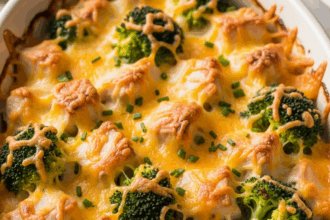 Creamy Chicken Broccoli Cheese