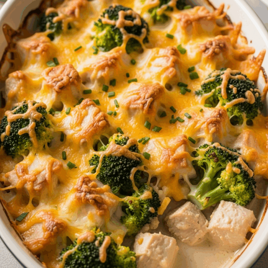 Creamy Chicken Broccoli Cheese
