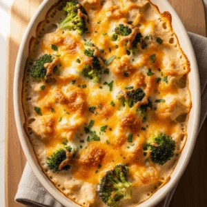 Creamy Chicken Broccoli Cheese