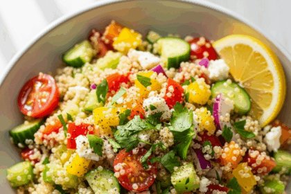 Mediterranean Quinoa Salad: A Fresh Twist on Healthy Eating