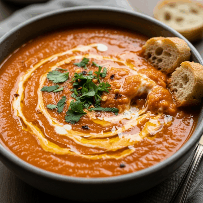 Comfort in a Bowl: The Ultimate Cheesy Red Lentil Soup Recipe