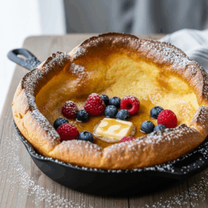 Golden Dutch Baby Pancake: A Fluffy Oven-Baked Delight