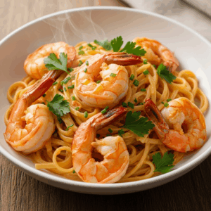 15-Minute Creamy Shrimp Pasta: Quick & Delicious Recipe