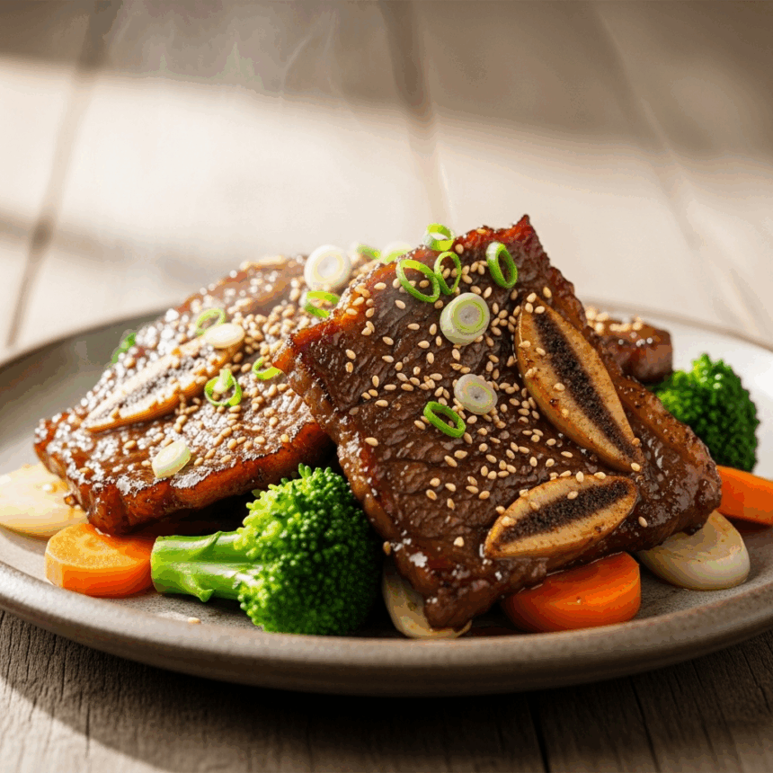 Savoring Galbi: The Flavorful & Irresistible Art of Korean Beef Short Ribs