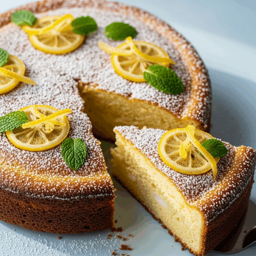 Zesty Lemon Ricotta Cake: A Light, Creamy Dessert Delight