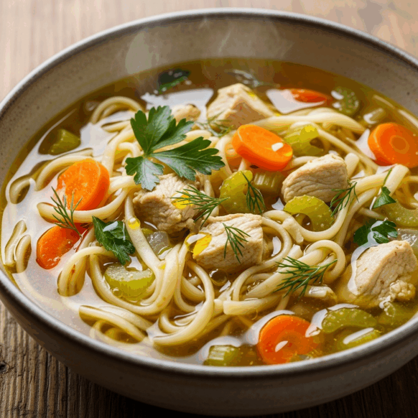 Cozy Up Fast: Ultimate Instant Pot Chicken Noodle Soup