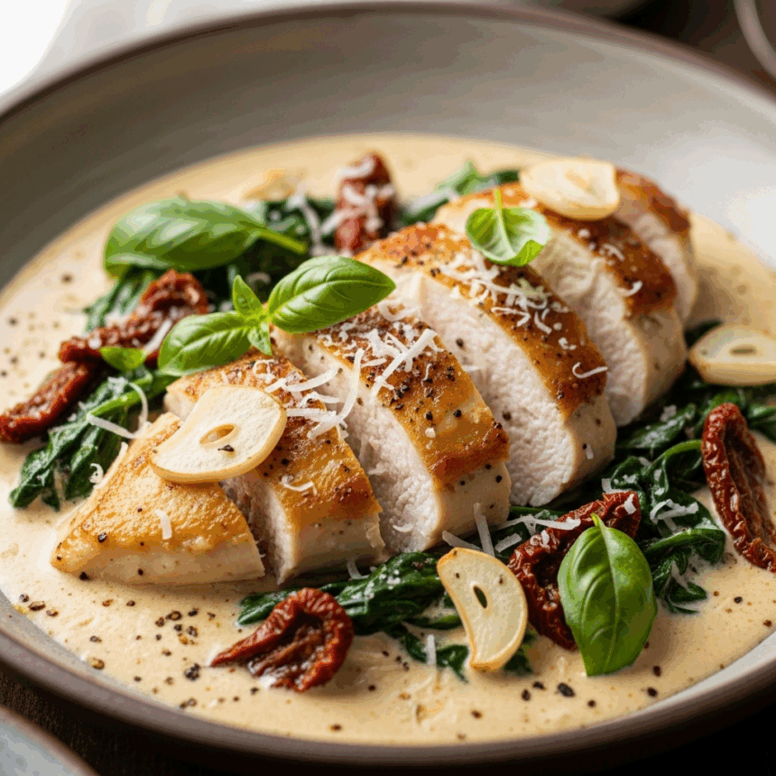 Savor Creamy Tuscan Chicken: A Rich & Easy Recipe Guide