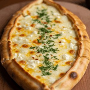 Cheesy Pide: Discover Turkey's Savory Flatbread Delight