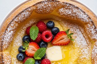 Golden Dutch Baby Pancake: A Fluffy Oven-Baked Delight