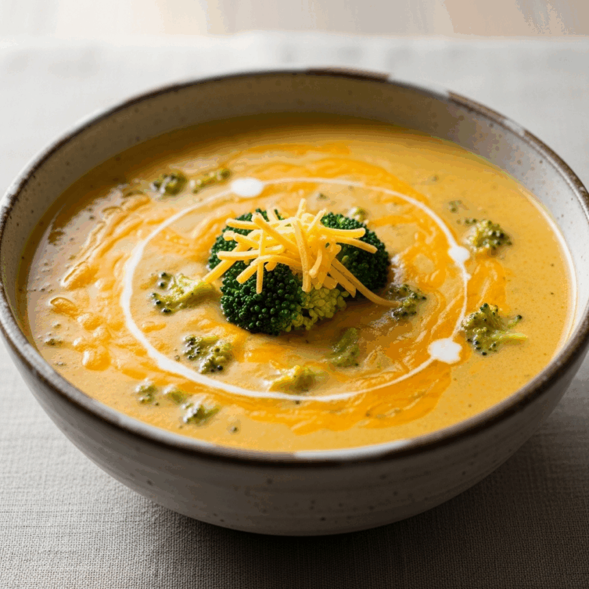 Savor the Secret: Homemade Copycat Broccoli Cheddar Soup