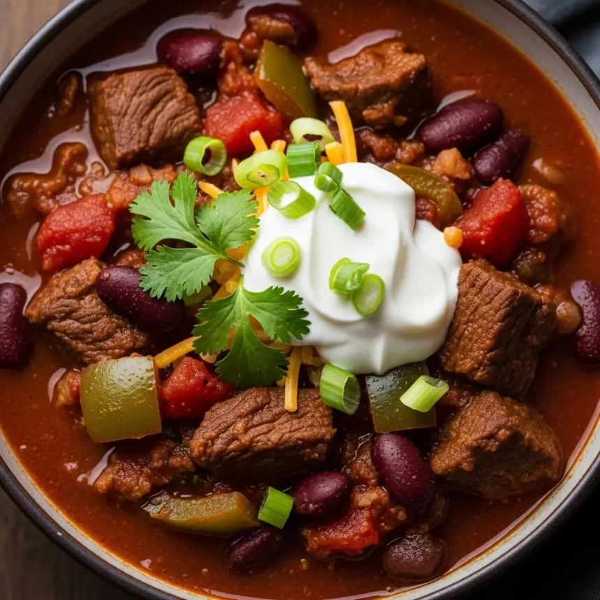 Savor Bold Flavors: Easy Texas-Style Beef Chili Recipe
