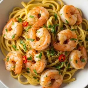 Savor the Flavor: Creamy Scampi Butter Shrimp Pasta Recipe