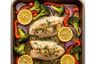 Zesty Sheet Pan Lemon Garlic Tilapia: Easy, Flavorful Feast