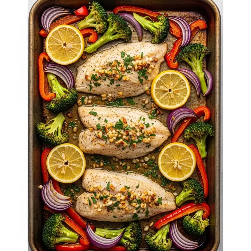 Zesty Sheet Pan Lemon Garlic Tilapia: Easy, Flavorful Feast
