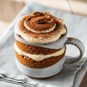 Whip Up a Quick Keto Tiramisu Mug Cake Delight