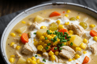 Velvety Creamy Chicken and Corn Chowder Recipe to Savor