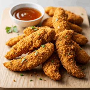 Crispy Oven-Fried Chicken Tenders: Crunchy & Healthy Delight
