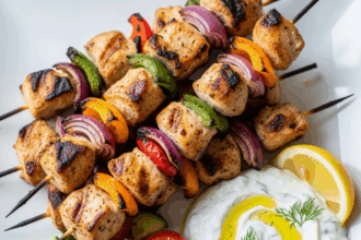 Savor Greece: Authentic Chicken Souvlaki Recipe to Try Today