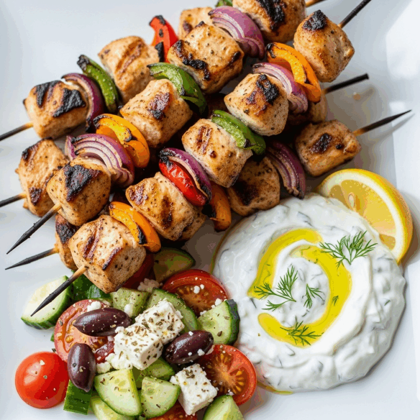 Savor Greece: Authentic Chicken Souvlaki Recipe to Try Today