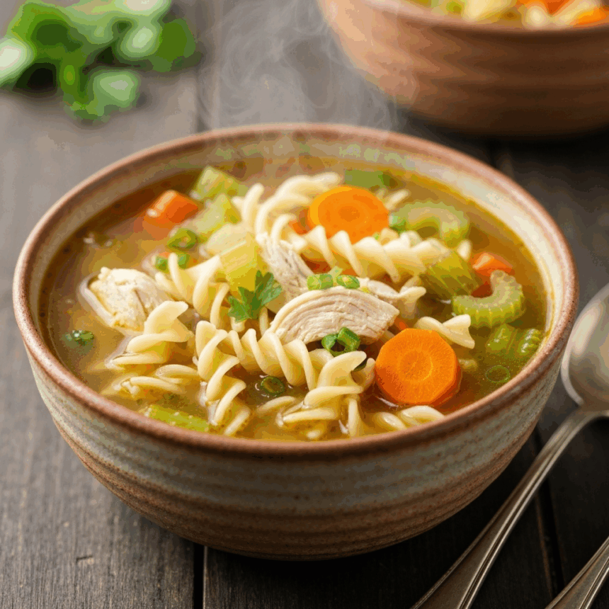 Healing Comfort: The Ultimate Gluten-Free Chicken Noodle Soup
