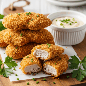 Golden Gluten-Free Chicken Tenders: Crispy, Easy & Delicious
