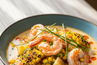 Creamy Delights: Easy Shrimp and Corn Chowder Recipe