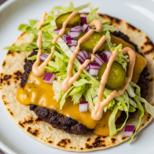 Smash Burger Tacos: A Juicy Twist on Beef Perfection