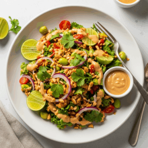 Gado-Gado Salad: A Vibrant Twist with Creamy Peanut Dressing
