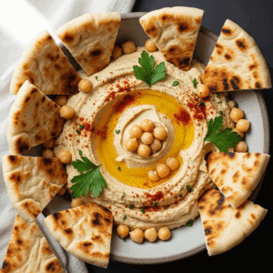 Creamy Hummus & Pita: A Delicious Homemade Delight