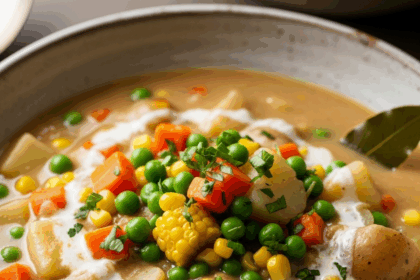 Velvety Creamy Vegetable Chowder: A Cozy Homemade Recipe
