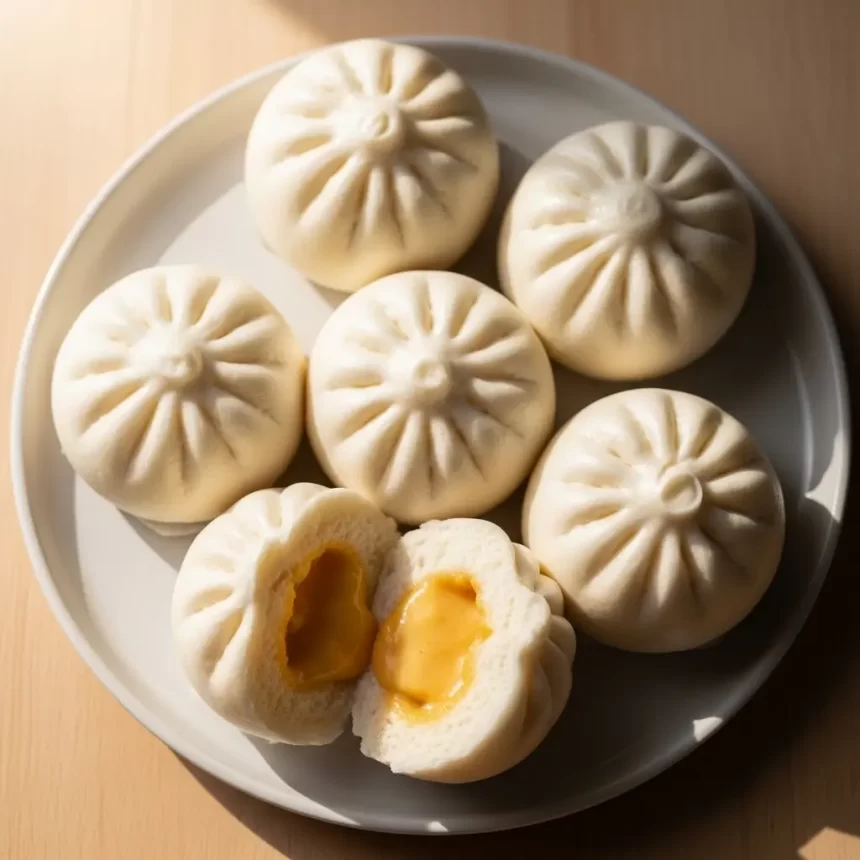 Soft & Sweet: The Delightful Art of Steamed Custard Buns