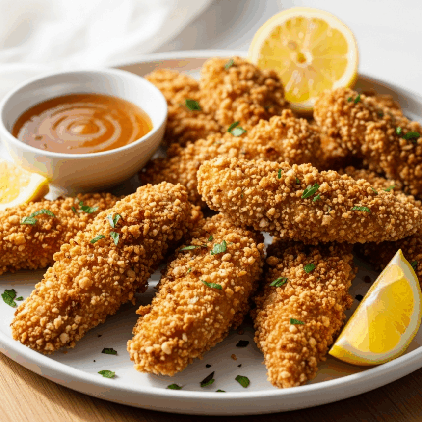 Golden Gluten-Free Chicken Tenders: Crispy, Easy & Delicious