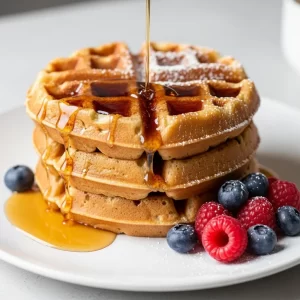 Fluffy Vegan Waffles: A Delicious Plant-Based Morning Treat