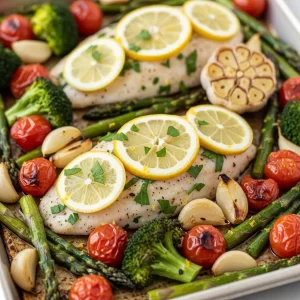 Zesty Sheet Pan Lemon Garlic Tilapia: Easy, Flavorful Feast 