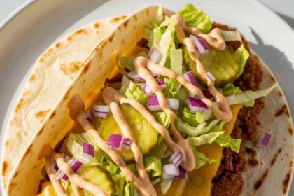 Smash Burger Tacos: A Juicy Twist on Beef Perfection