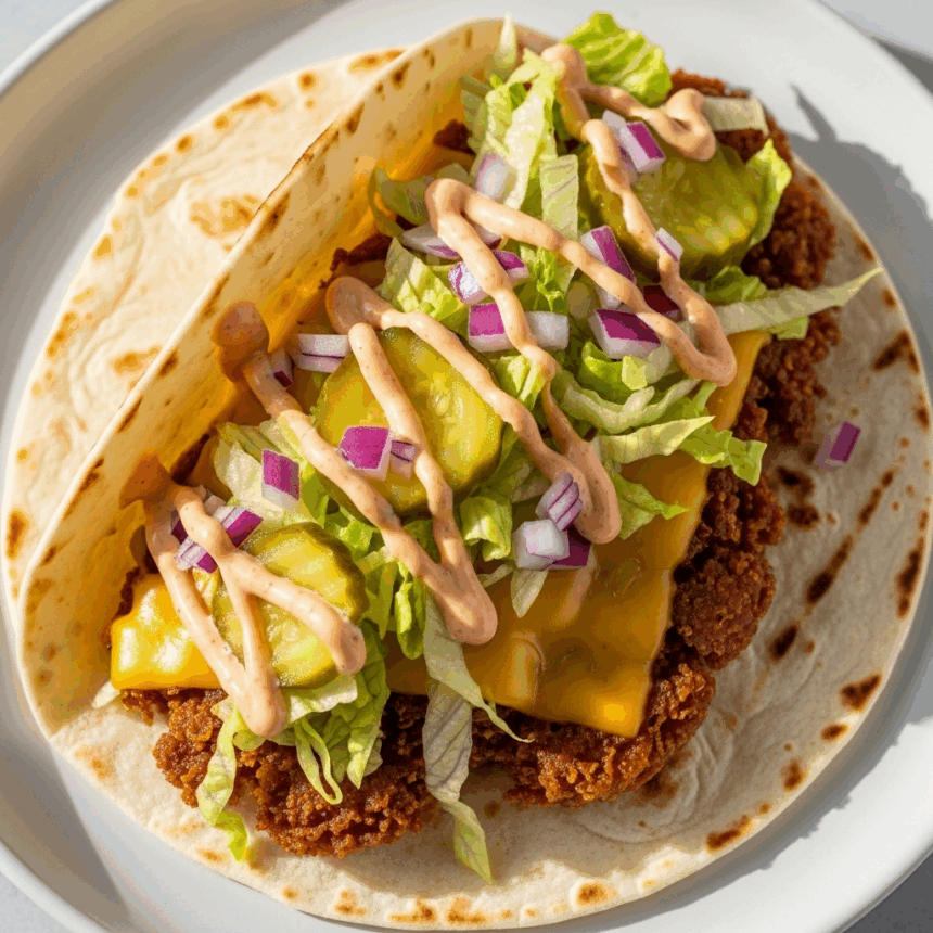 Smash Burger Tacos: A Juicy Twist on Beef Perfection